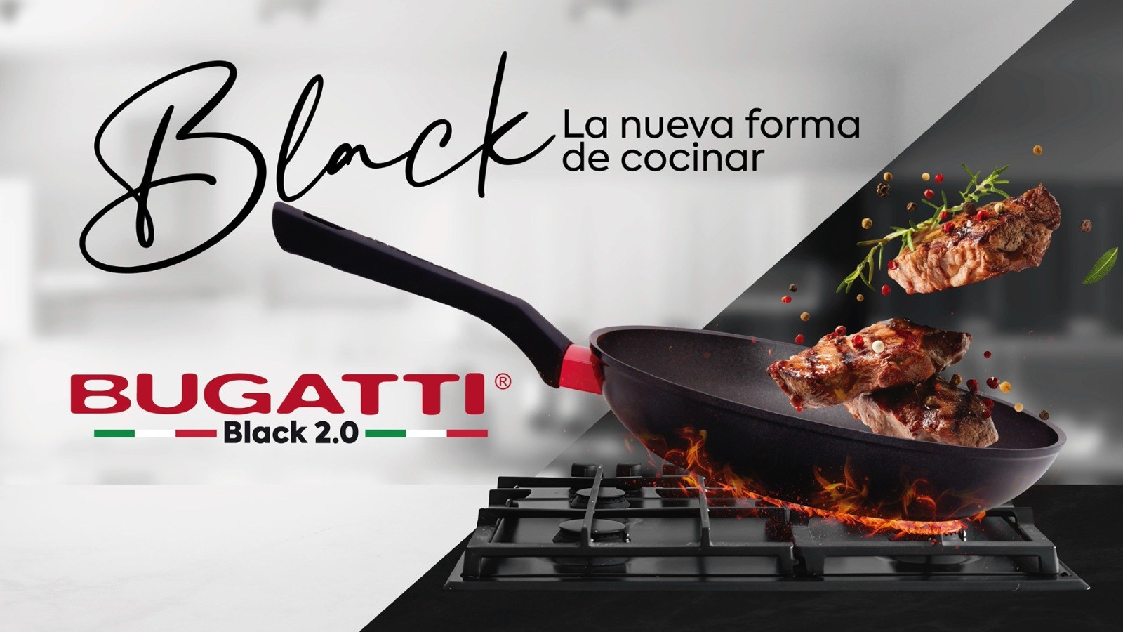 Black, the New Way to Cook · Supermaxi