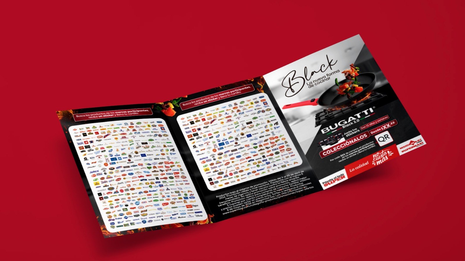 Black, the New Way to Cook · Supermaxi (1/2)