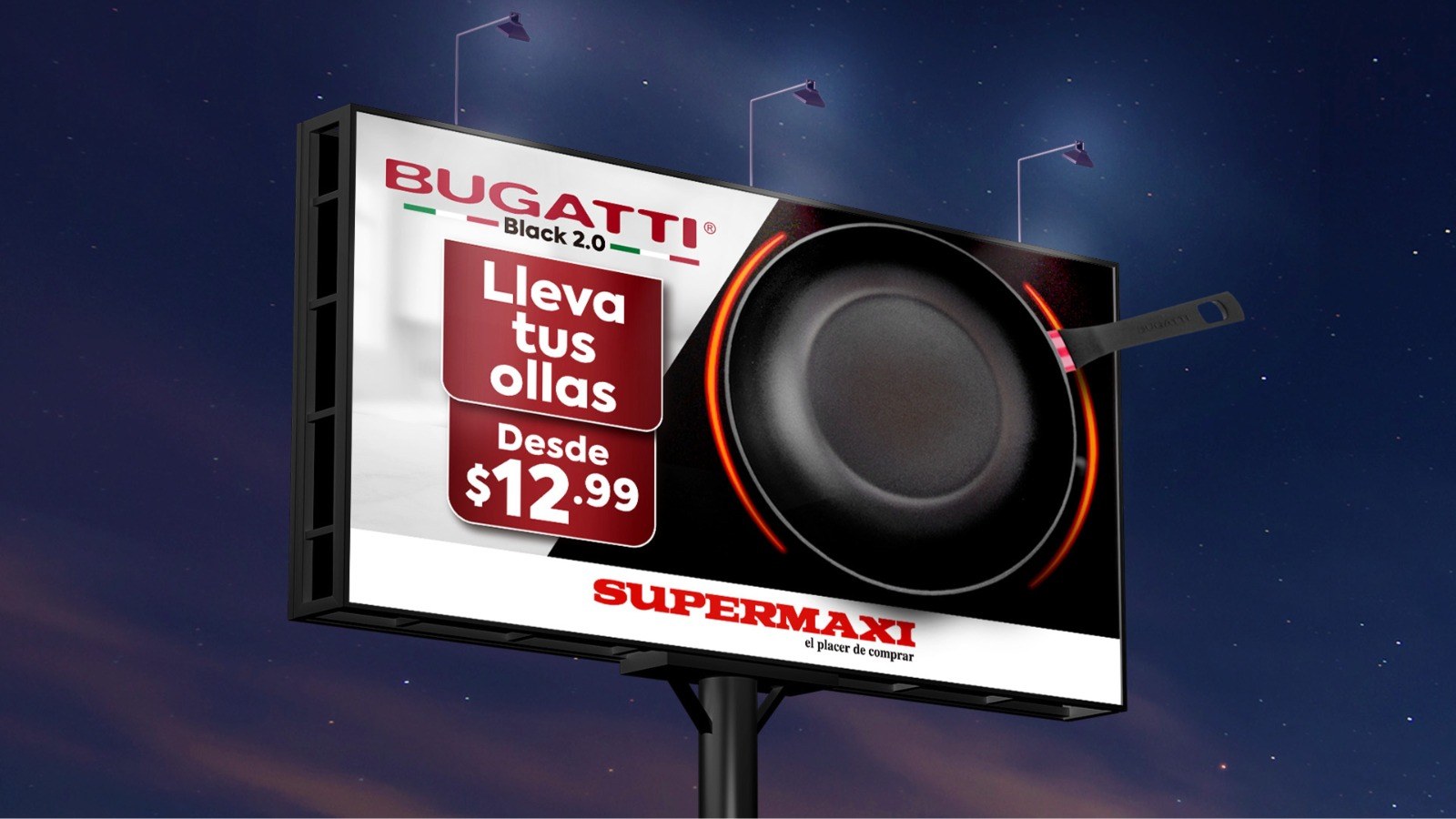 Black, the New Way to Cook · Supermaxi (2/2)
