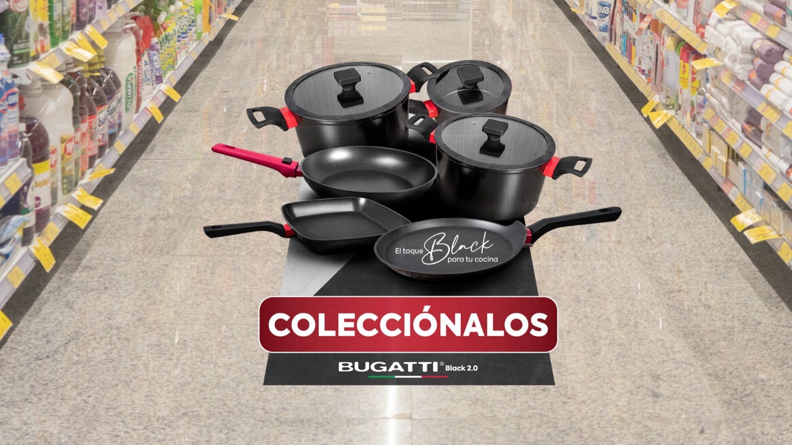 Black, the New Way to Cook · Supermaxi (3/3)