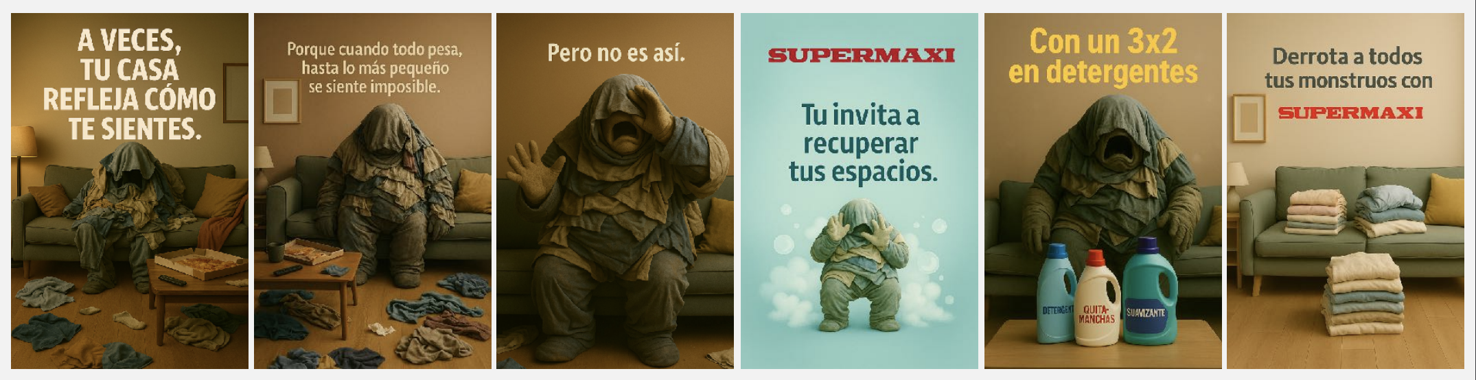 Derrota al Monstruo de la Suciedad · Supermaxi